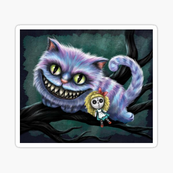 Cheshire Cat Sticker