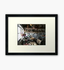 The Garden Shed Framed Print