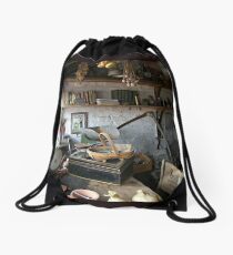 The Garden Shed Drawstring Bag