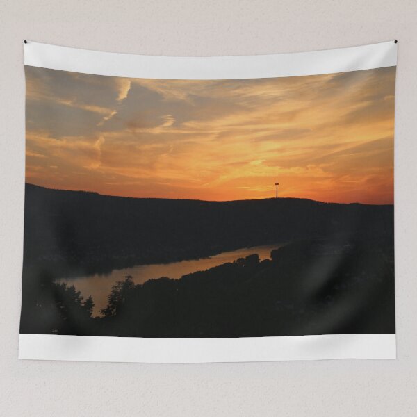 Item preview, Sunset over the Rhine River, Germany designed and sold by FranWest.