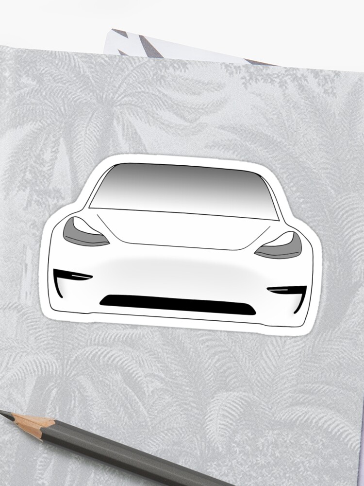 tesla model x drawing