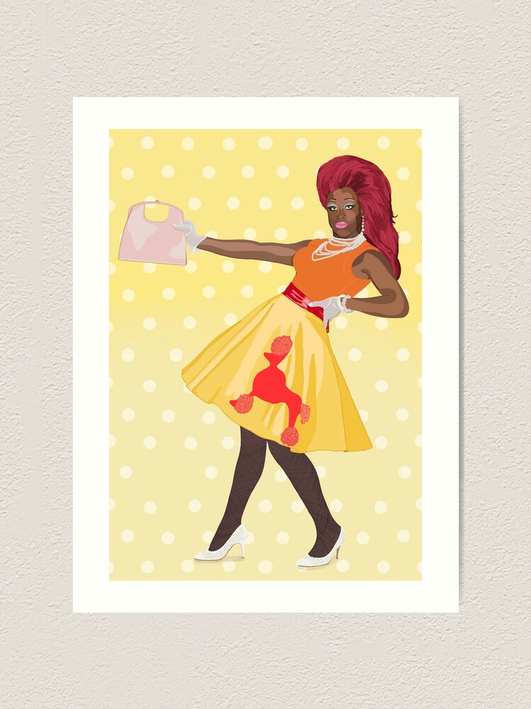 "Polka Bob" Art Print for Sale by KaiVerroDesigns Redbubble