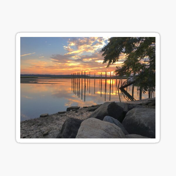 Item preview, Long Island Stony Brook Harbor Sunset designed and sold by noblemermaid.
