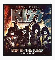 KISS END OF THE ROAD TOUR 2019 Photographic Print
