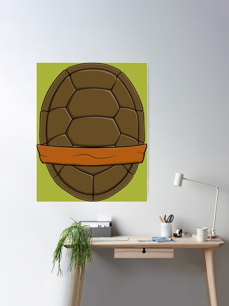 Master Turtle Shell Poster for Sale by Relzak