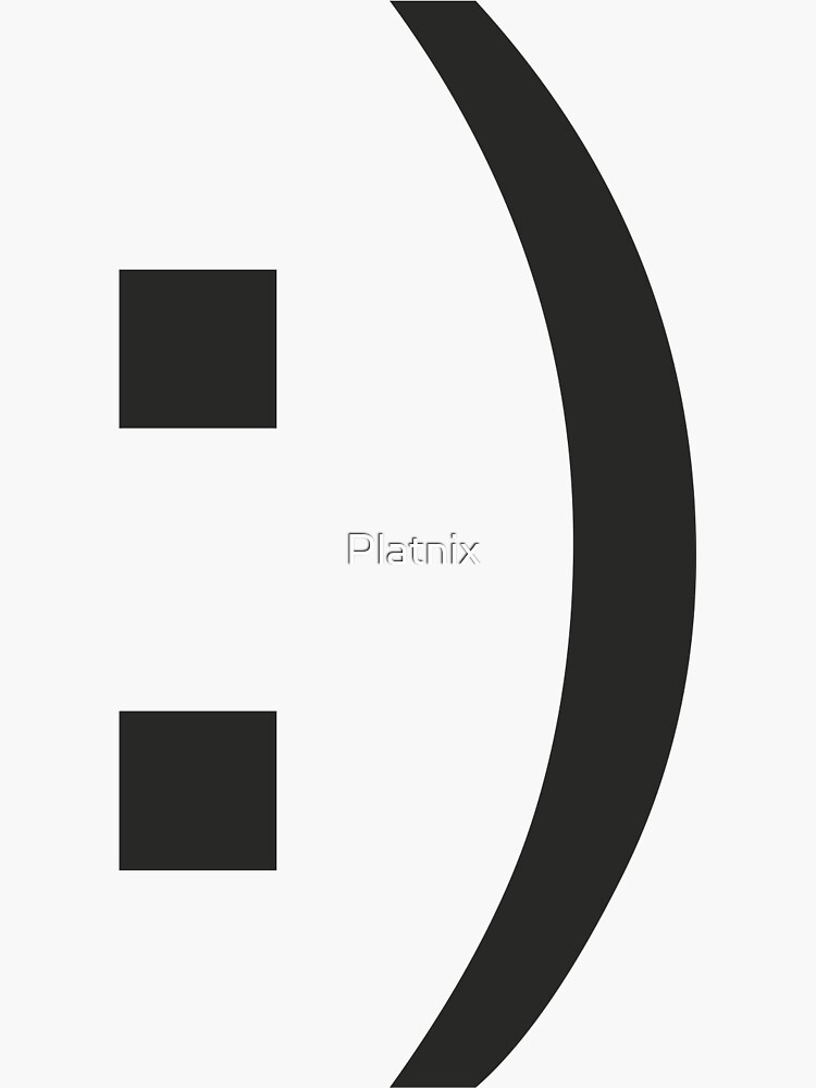 happy face :) - Text Emoji/Emoticon