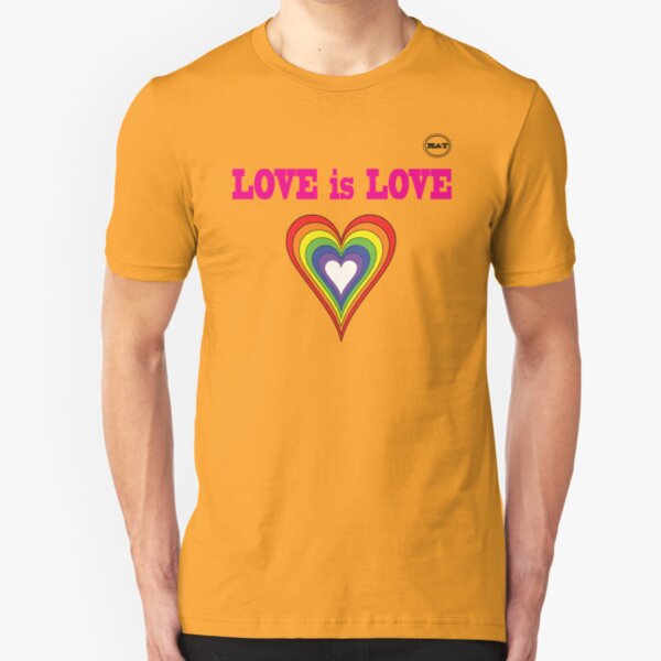 Love is Love Slim Fit T-Shirt