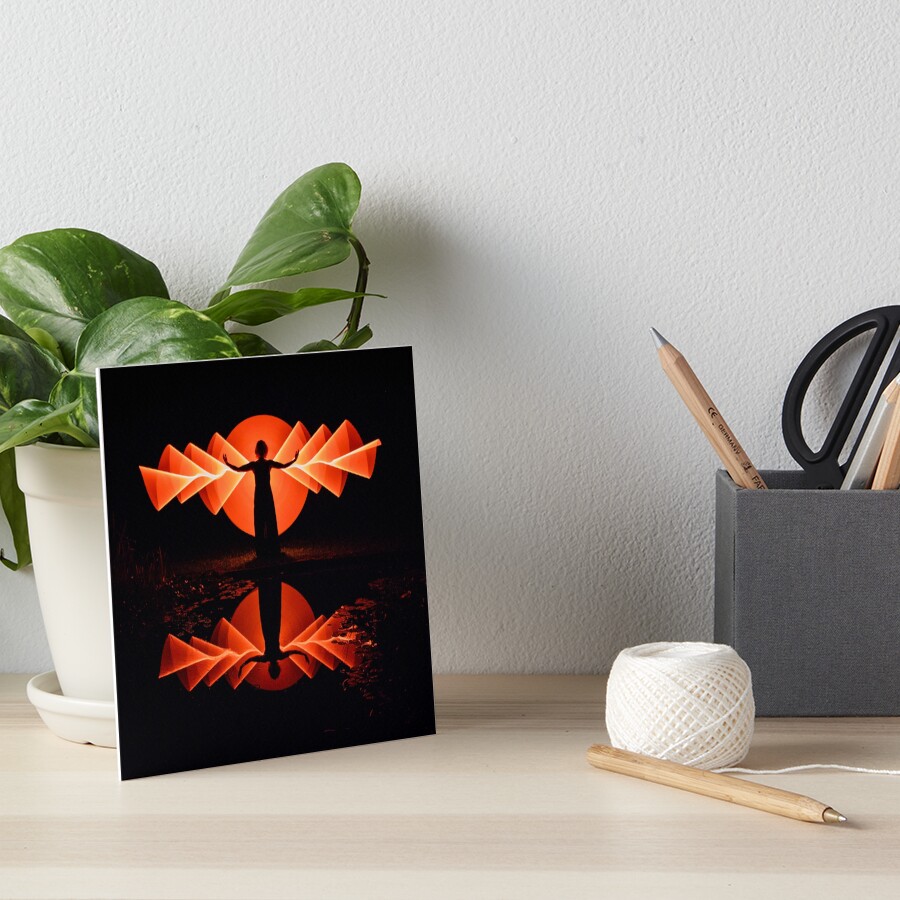 Item preview, Art Board Print designed and sold by rodevans.