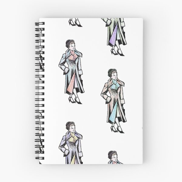Item preview, 1940s Winter Print designed and sold by Stephanie Massie.