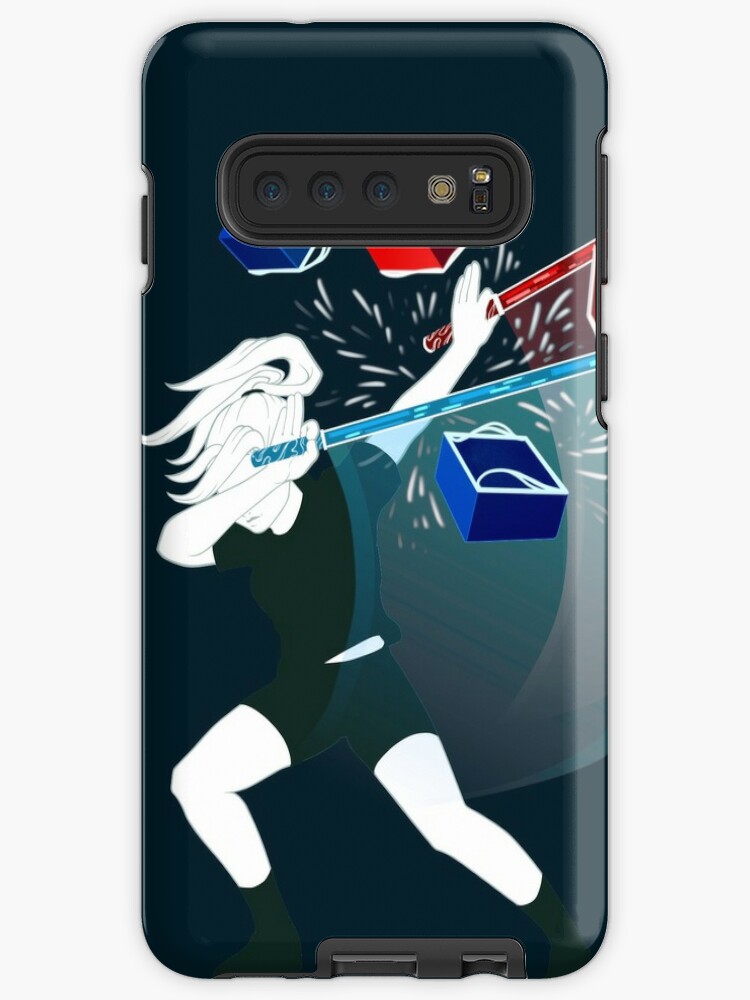 Funda Y Vinilo Para Samsung Galaxy Beat Saber Girl Edicion Meme De Jessysketches Redbubble