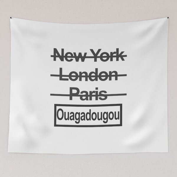 Item preview, Burkina Faso Ouagadougou City Text design designed and sold by GetItGiftIt.