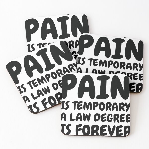 Item preview, Law School Graduation - Pain is temorary a law degree is forever designed and sold by fabianb.