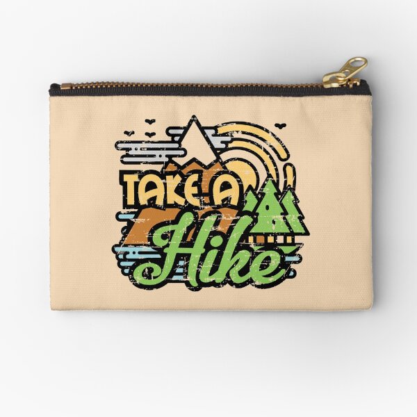 Take A Hike Zipper Pouch