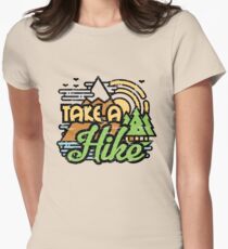 Camiseta entallada para mujer Hacer una caminata