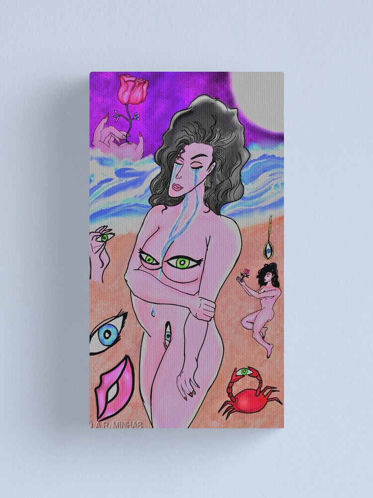 Alternate view of Self-Image Before Birth Canvas Print