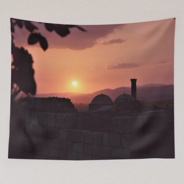 Item preview, Sunset in Selçuk, Turkey designed and sold by CeevioArt.