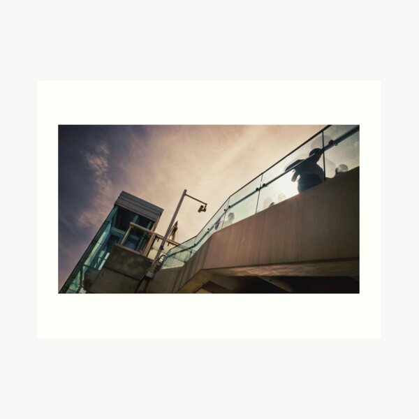 Golden Jubilee Bridge Art Print