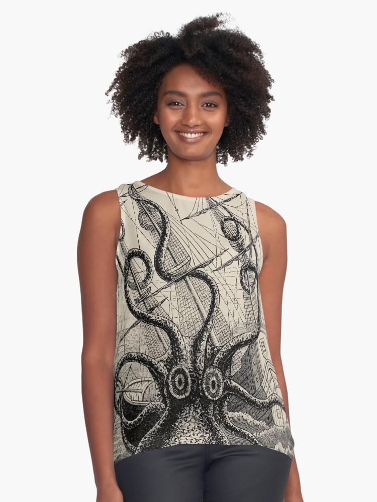 Item preview, Sleeveless Top designed and sold by monsterplanet.