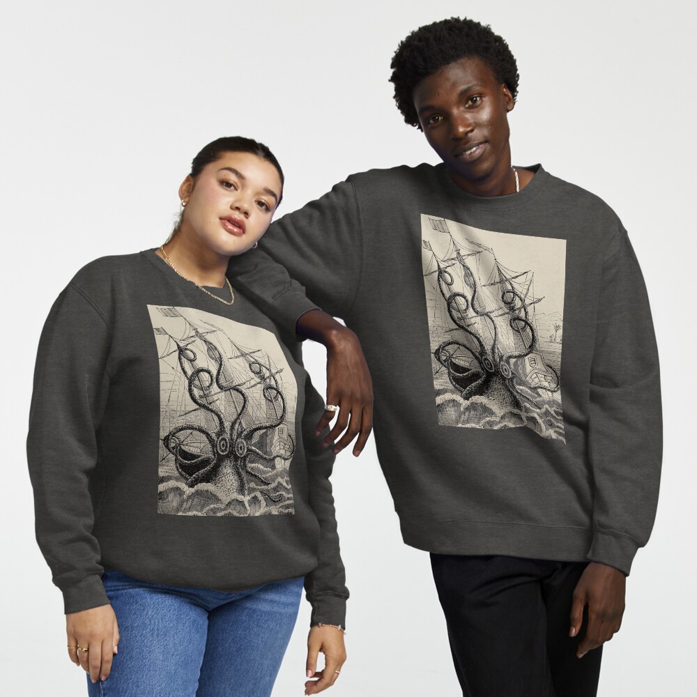 Item preview, Pullover Sweatshirt designed and sold by monsterplanet.