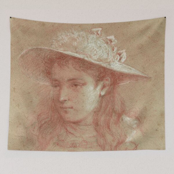 Item preview, Portrait d'une jeune fille (1) designed and sold by xyzebre.