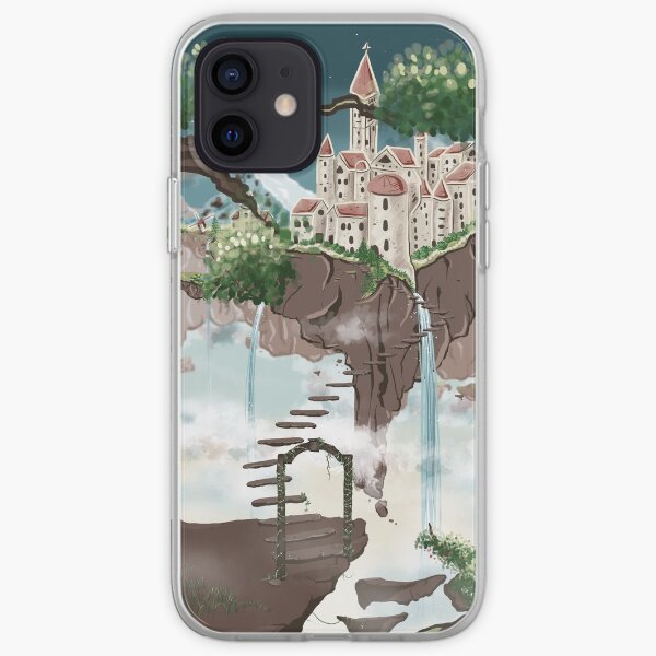 Monde imaginaire 'les îles flottantes' Coque souple iPhone