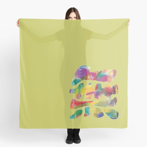 Colourful surfy mu Scarf