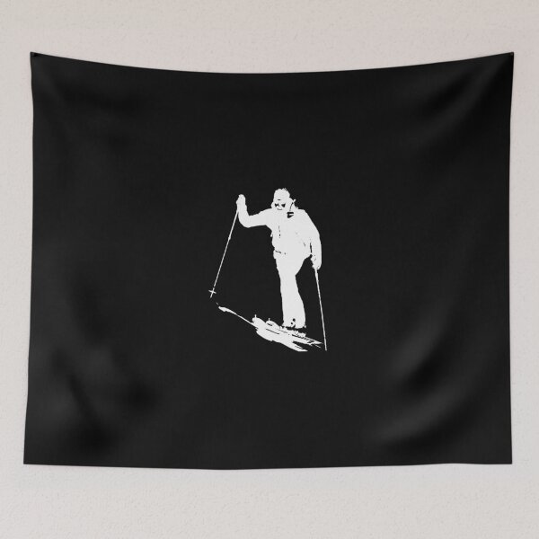 Item preview, Skitour Silhouette - Graffiti Artwork designed and sold by Timo  Brunner.