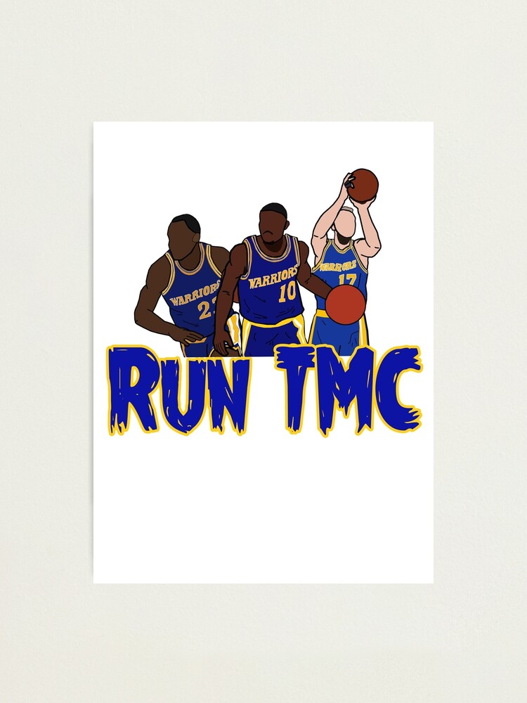 Framed Golden State Warriors Run TMC Tim Hardaway Mitch Richmond