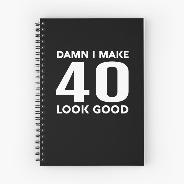 Item preview, Damn I Make 40 Look Good Shirt Funny 40th Birthday T-Shirt Great Gift for Mother or Father Unisex Short-Sleeve Jersey Tee designed and sold by Panda Branda.