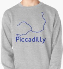 London Underground Piccadilly Line Map Pullover