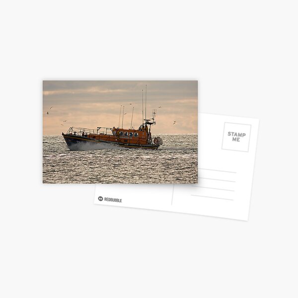 The Newcastle (county Down) Lifeboat Postcard