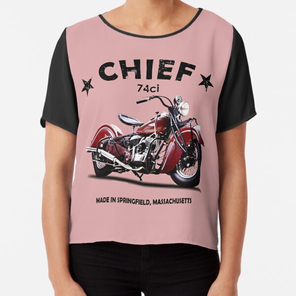 QSDF Indian Custom Motorcycle Cafe Racer Biker t-Shirt