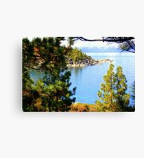 "Tahoe Inlet" Canvas Print