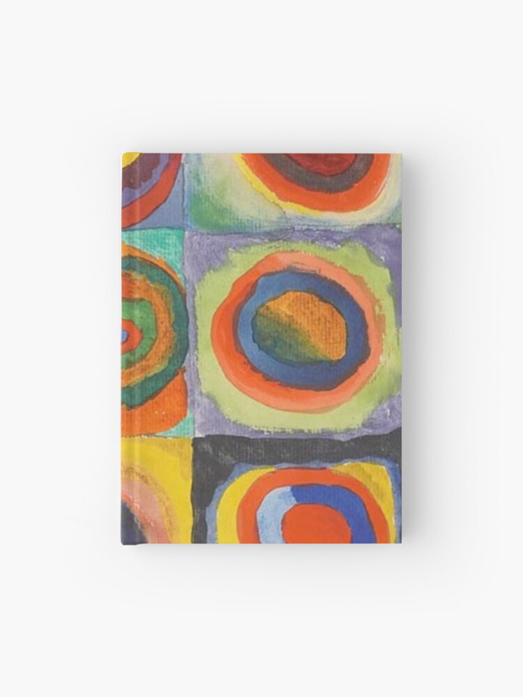 Squares With Concentric Circles 1913 Wassily Kandinsky Hardcover Journal By Ice Tees Redbubble