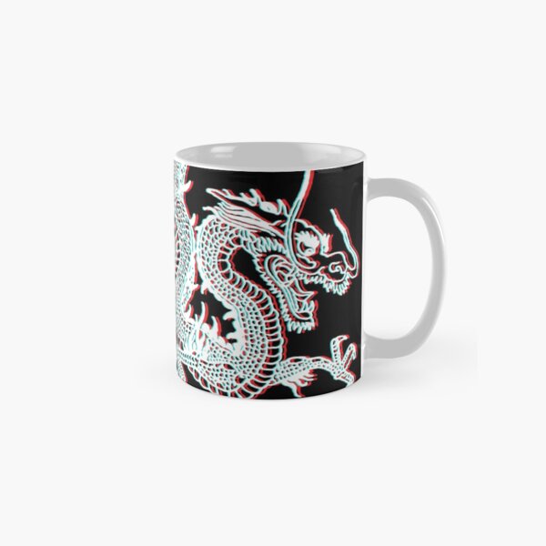 Chinese Dragon Glitch Classic Mug