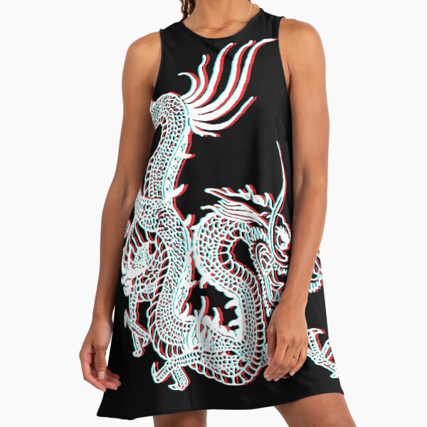 model dress elegant JYOSEI Dragon Embroidered Black Mesh Maxi Dress with Crystal – MISSTT main image 1