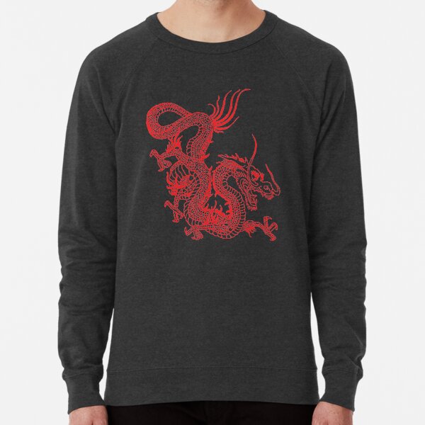 Red dragon sweater hotsell