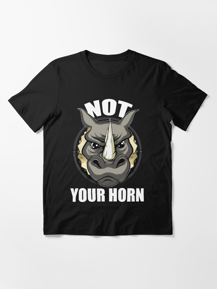 Alternate view of VeganChic ~ Not Your Horn Essential T-Shirt