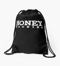 Honeymoon Marriage Drawstring Bag