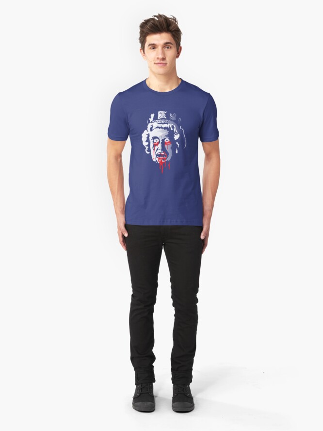 Alternate view of Zombie Queen Slim Fit T-Shirt