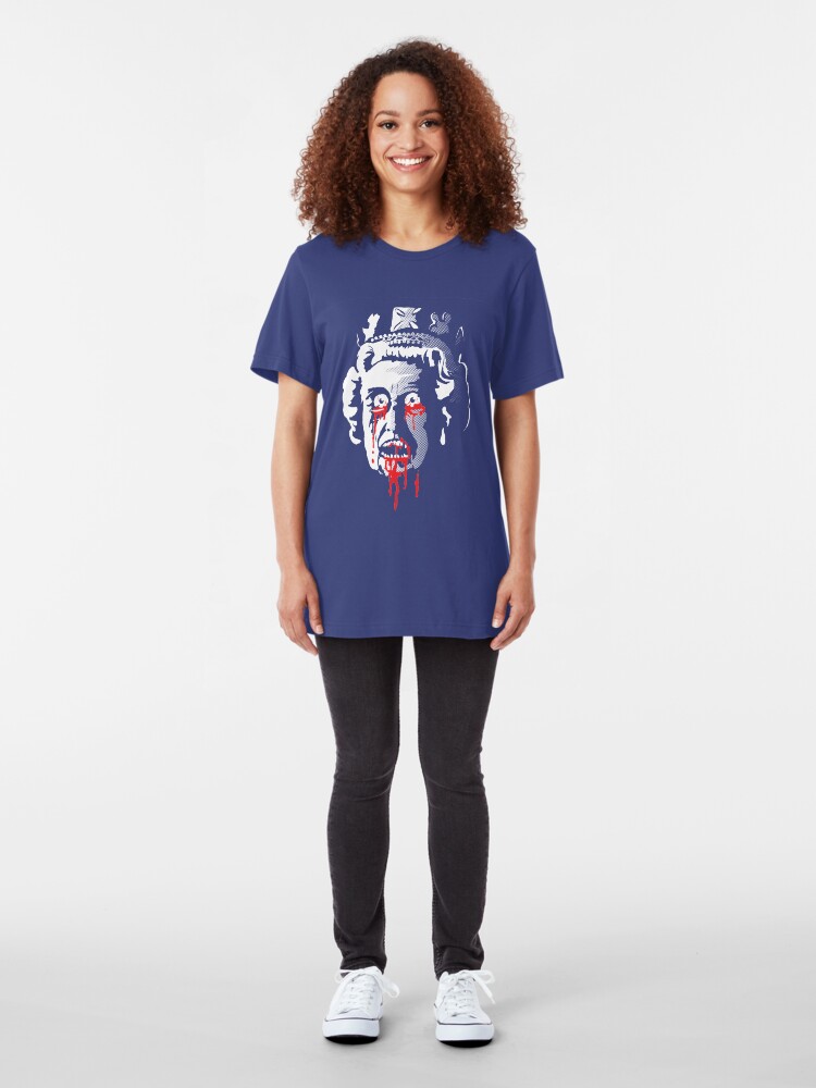 Alternate view of Zombie Queen Slim Fit T-Shirt