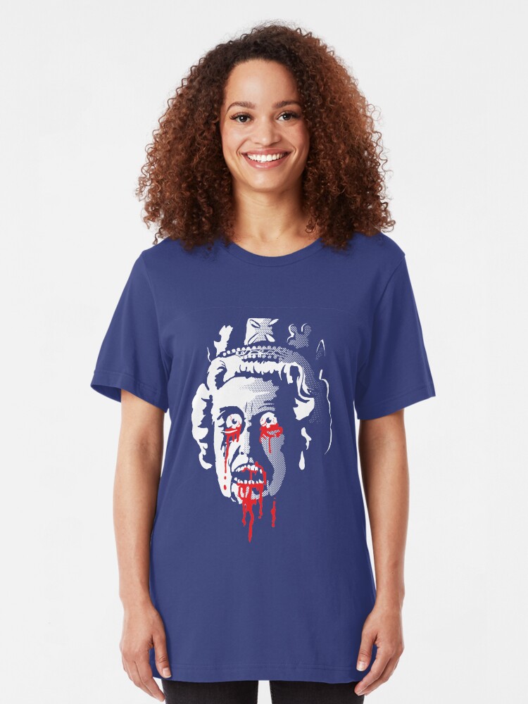Alternate view of Zombie Queen Slim Fit T-Shirt
