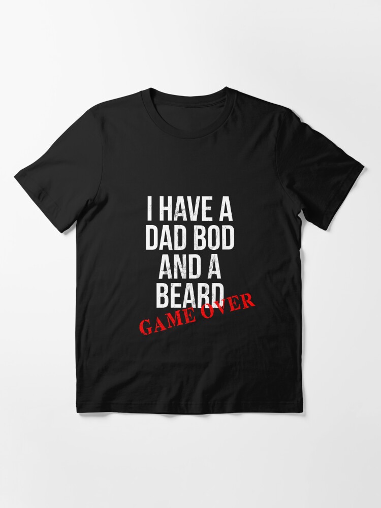Funny Cartoon Dad Bod Parfectly Comfy Golf Joke T-shirt