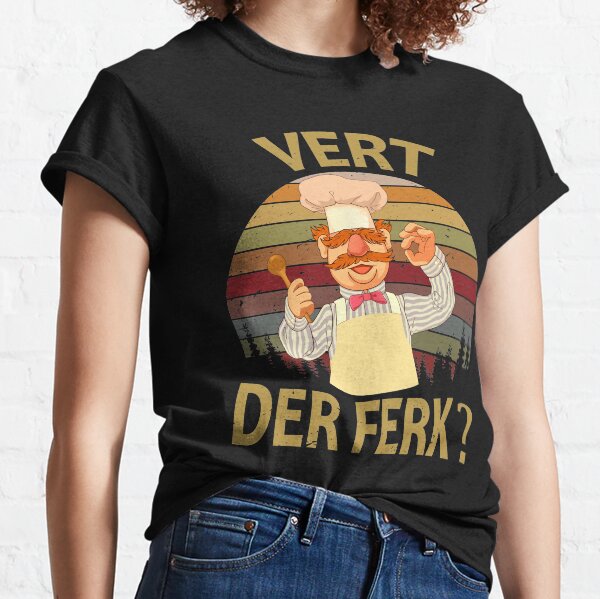Vert Der Ferk cocinero Chef sueco Camiseta divertida 2019 diciendo Hombres Mujeres Camiseta clásica