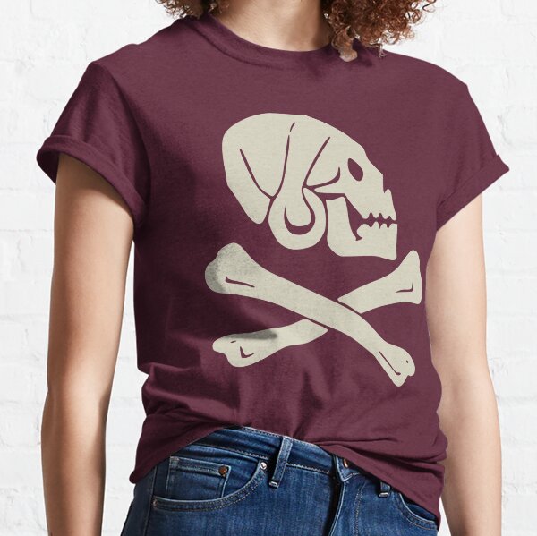 Pirate Skull  T-shirt for Sale by FSGDesigns, Redbubble