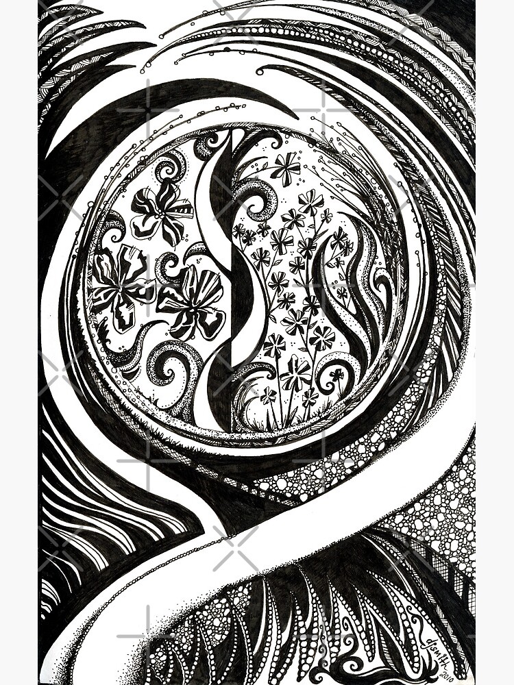 Thumbnail 3 of 3, Art Print, Midsummer Waves designed and sold by Danielle Scott.
