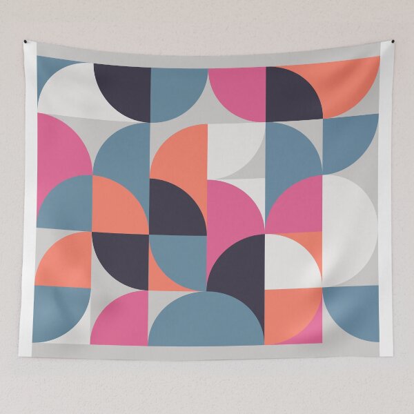 Item preview, Mid Century Geometric 21 designed and sold by theoldartstudio.