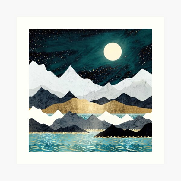 Ocean Stars Art Print