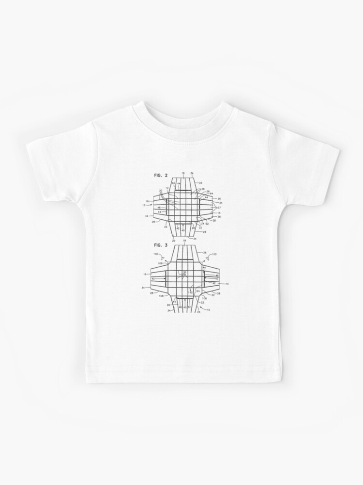 TheYoungDesigns Goal Vintage Patent Hand Drawing T-Shirt