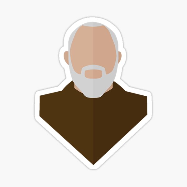 Saint Padre Pio Car Decal